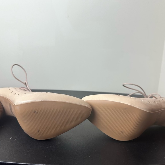 Beige Type Z Lace Up Heels - Picture 6 of 14
